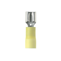 Female Disconnect, vinyl barrel insulated, 12 - 10 AWG, .250 ... Female Disconnect, vinyl barrel insulated, 12 - 10 AWG, .250 ...
