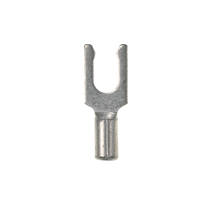 Locking Fork Terminal, narrow tongue, non-insulated, 18 - 14 ...