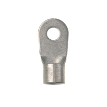 Ring Terminal, large wire, non-insulated, 2 AWG, #10 stud size Ring Terminal, large wire, non-insulated, 2 AWG, #10 stud size