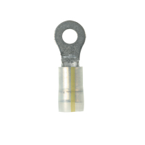 Ring Terminal, KYNAR insulated, 12 - 10 AWG, 1/4" stud size