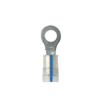 Ring Terminal, KYNAR insulated, 18 - 14 AWG, 1/4" stud size