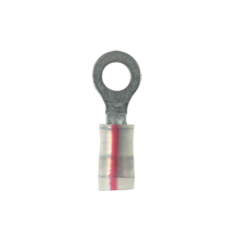 Ring Terminal, KYNAR insulated, 22 - 16 AWG, #10 stud size Ring Terminal, KYNAR insulated, 22 - 16 AWG, #10 stud size