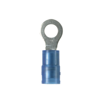 Ring Terminal, narrow tongue, nylon insulated, 16 - 14 AWG, #... Ring Terminal, narrow tongue, nylon insulated, 16 - 14 AWG, #...