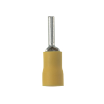 Pin Terminal, vinyl insulated, 12 - 10 AWG, .55 pin length