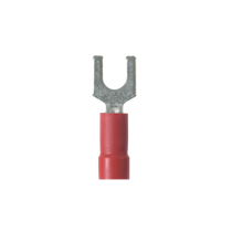 Metric Fork Terminal, vinyl insulated, .5 - 1.5mm Metric Fork Terminal, vinyl insulated, .5 - 1.5mm
