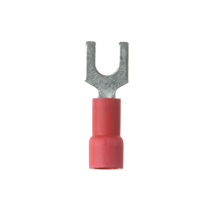 Fork Terminal, expanded vinyl insulation, 22 - 18 AWG, #10 st...