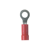 Ring Terminal, vinyl insulated, 22 - 18 AWG, #10 stud size, f... Ring Terminal, vinyl insulated, 22 - 18 AWG, #10 stud size, f...