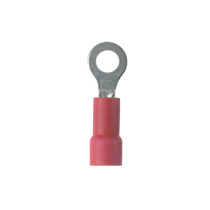Ring Terminal, expanded vinyl insulation, 22 - 18 AWG, #10 st... Ring Terminal, expanded vinyl insulation, 22 - 18 AWG, #10 st...
