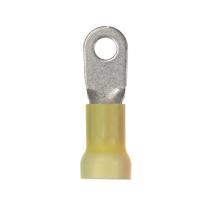Ring Terminal, large wire, expanded vinyl insulation, 4 AWG, ... Ring Terminal, large wire, expanded vinyl insulation, 4 AWG, ...