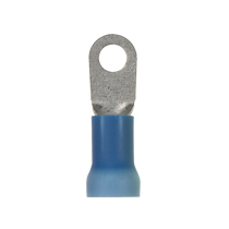 Ring Terminal, large wire, expanded vinyl insulation, 6 AWG, ... Ring Terminal, large wire, expanded vinyl insulation, 6 AWG, ...