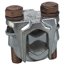 2 Bolt Connector, Bronze, Tin-Plated, 1000 kcmil 2 Bolt Connector, Bronze, Tin-Plated, 1000 kcmil