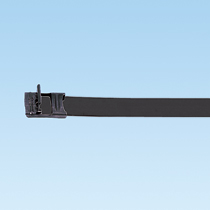 MS Strapping, 316 SS, Nylon FC, .38" (9.5mm) Wd, 11.8" (300mm... MS Strapping, 316 SS, Nylon FC, .38" (9.5mm) Wd, 11.8" (300mm...