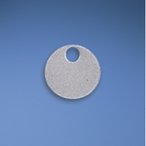 Marker Tag, 304 SS, Circle, 1 Hole, 1.0" (25mm) x .035" (.89mm) Marker Tag, 304 SS, Circle, 1 Hole, 1.0" (25mm) x .035" (.89mm)