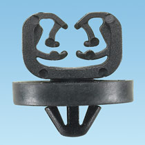 Harness Clip With Push Mount - Click Image to Close